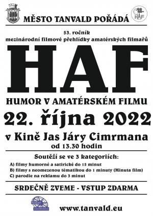 Humor v amatérském filmu HAF 2022 1