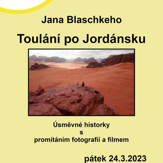 Cestovatelská přednáška "Jordánsko" 1