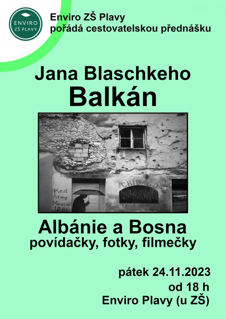 Plavy - Beseda Jana Blaschkeho "Balkán" 1