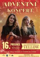 Vysoké nad Jizerou - adventní koncert smyčcové duo Yellou  1