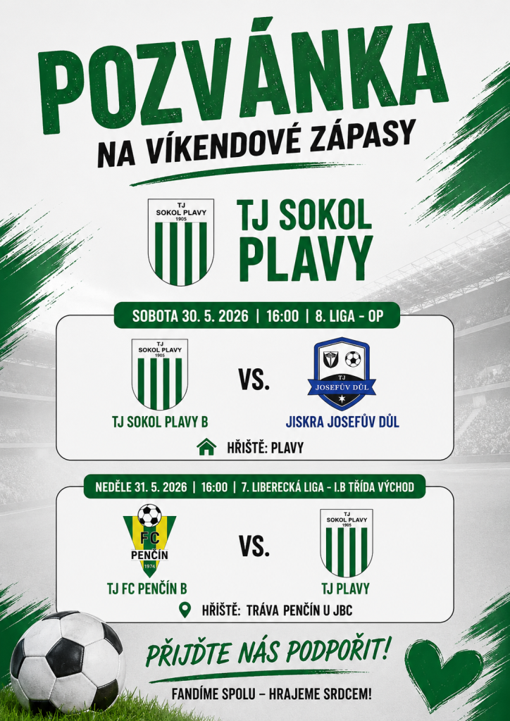 Pozvánka na fotbal 2